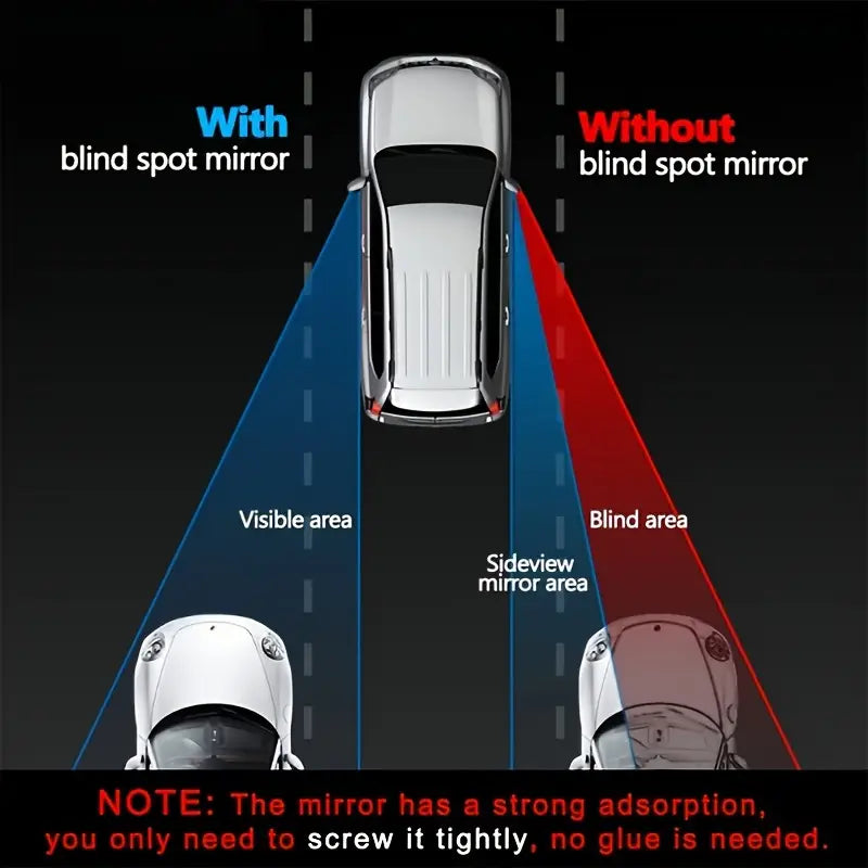 Wide Angle Blind Spot Mirror