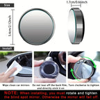 Wide Angle Blind Spot Mirror