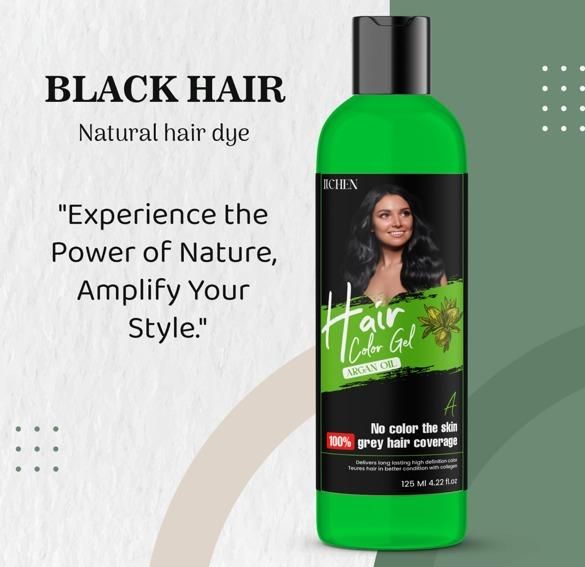 Fruit Vinegar Gel Based Black Hair Color