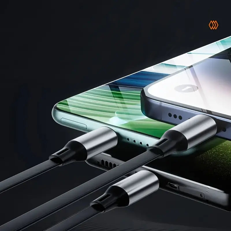 3-in-1 Fast Charging Cable ⚡