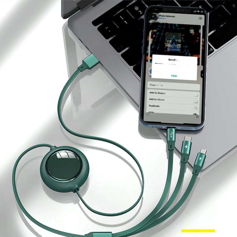 3-in-1 Fast Charging Cable ⚡