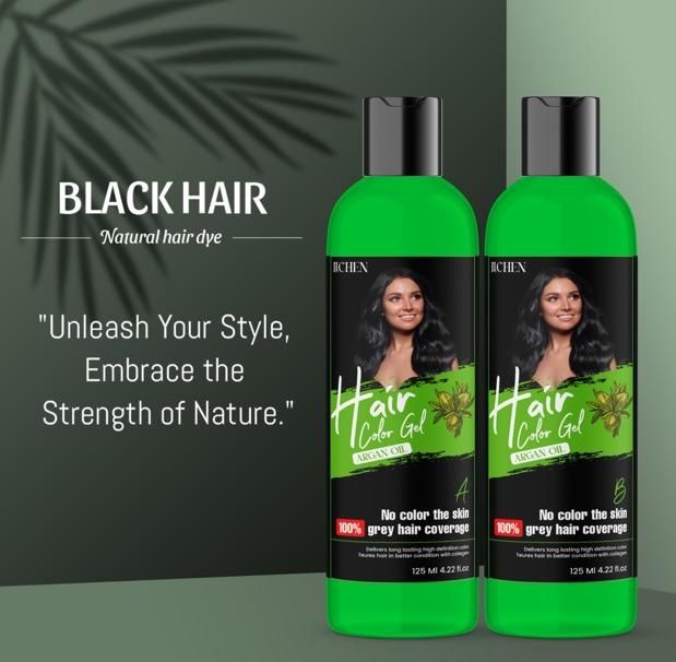 Fruit Vinegar Gel Based Black Hair Color