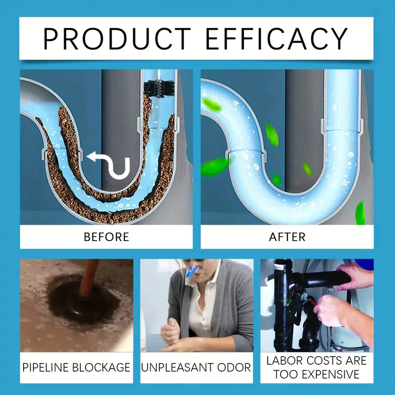 Powerful Drain Cleaning Spray 🔥BUY 1 GET 1 FREE💫