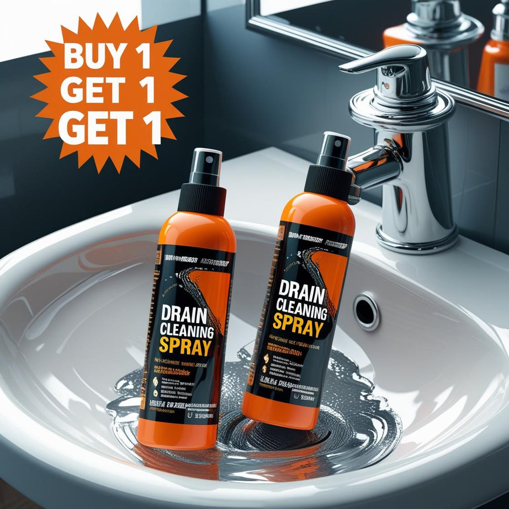 Powerful Drain Cleaning Spray 🔥BUY 1 GET 1 FREE💫